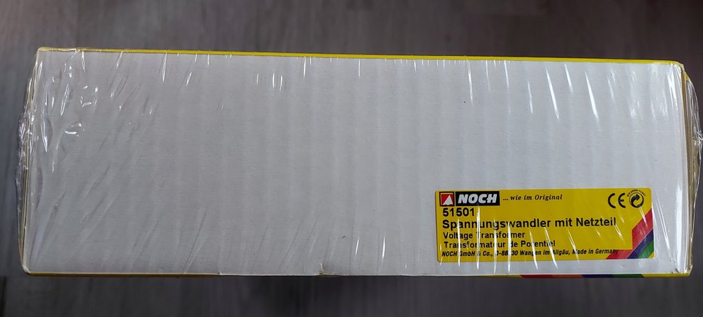 Noch H0 - 51501 - Kituri de construit machete tren (1) - Transformator de tensiune pentru funcționarea foliilor de neon, sigilat original în folie. #4.3