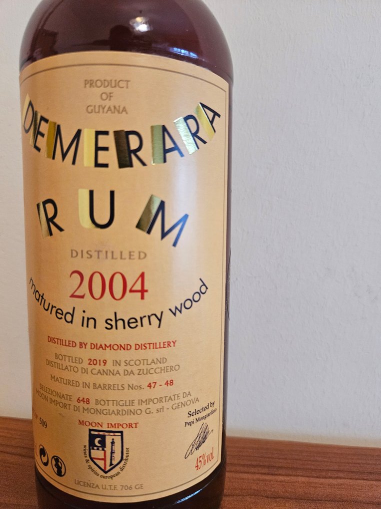 Diamond 2004 Moon Import - Matured in Sherry Wood    - b. 2019  - 70cl #3.2