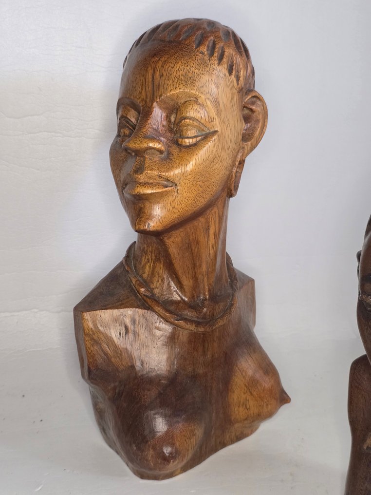 Dame& man buste - Busto - República Centro-Africana  (Sem preço de reserva) #1.0