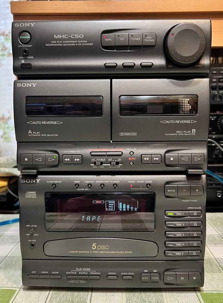 Sony - MHC-C50 Hi-fi set #1.0