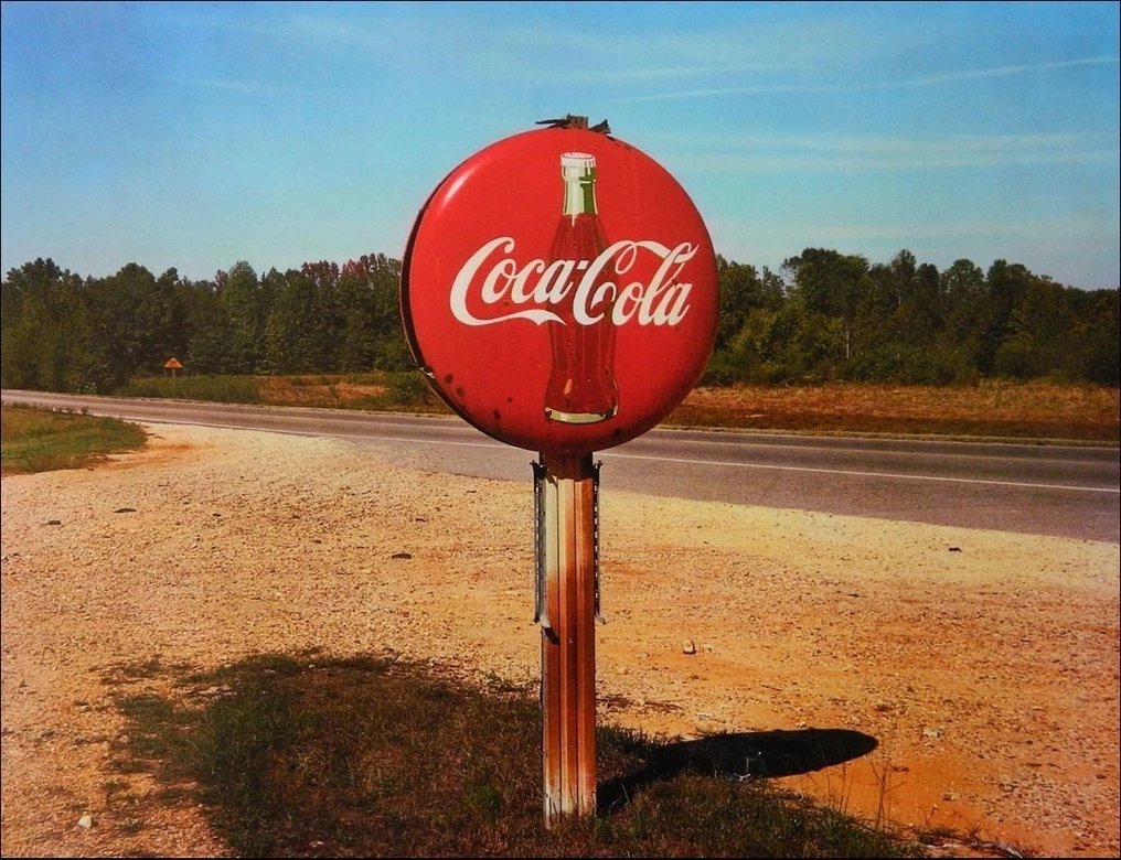Jim Dow - Coca-Cola Sign US 72 – Burnsville Mississippi, 1978 #3.2