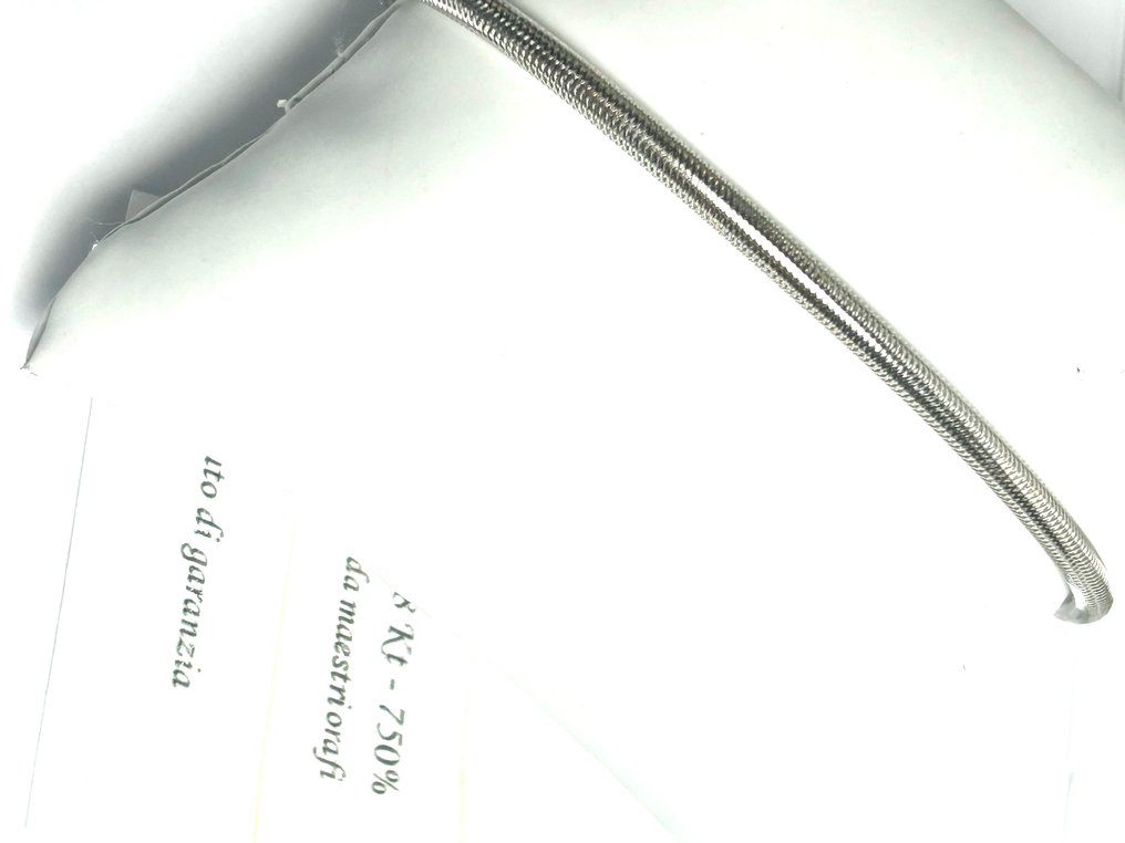 Βραχιόλι - 18 καράτια Λευκός χρυσός #3.2