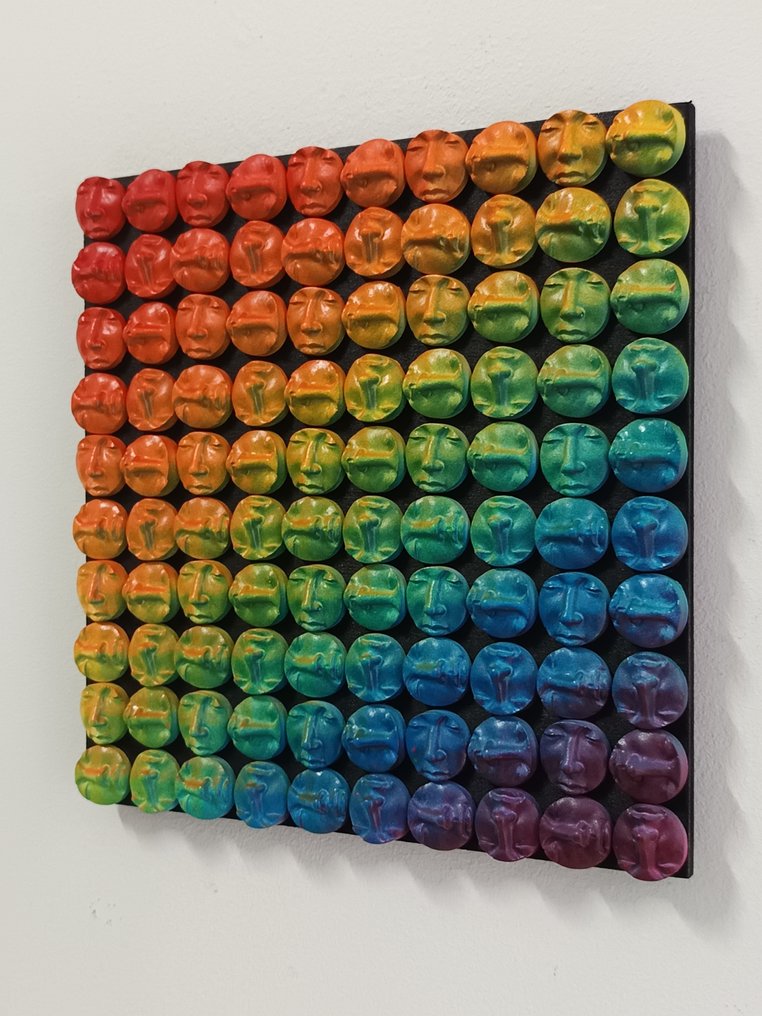 Salvatore Alibrio - Rainbow - Rolling faces #2.1