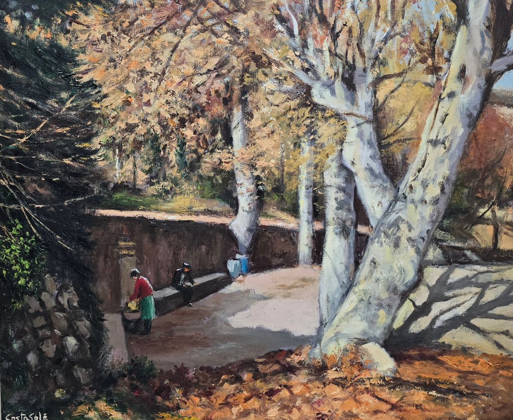 Josep Costa Solé (1948) - Otoño en el paseo #1.0