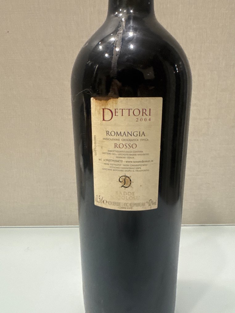 2004 Dettori, Romangia Rosso - Sardinia - 1 Magnum (1.5L) #2.1