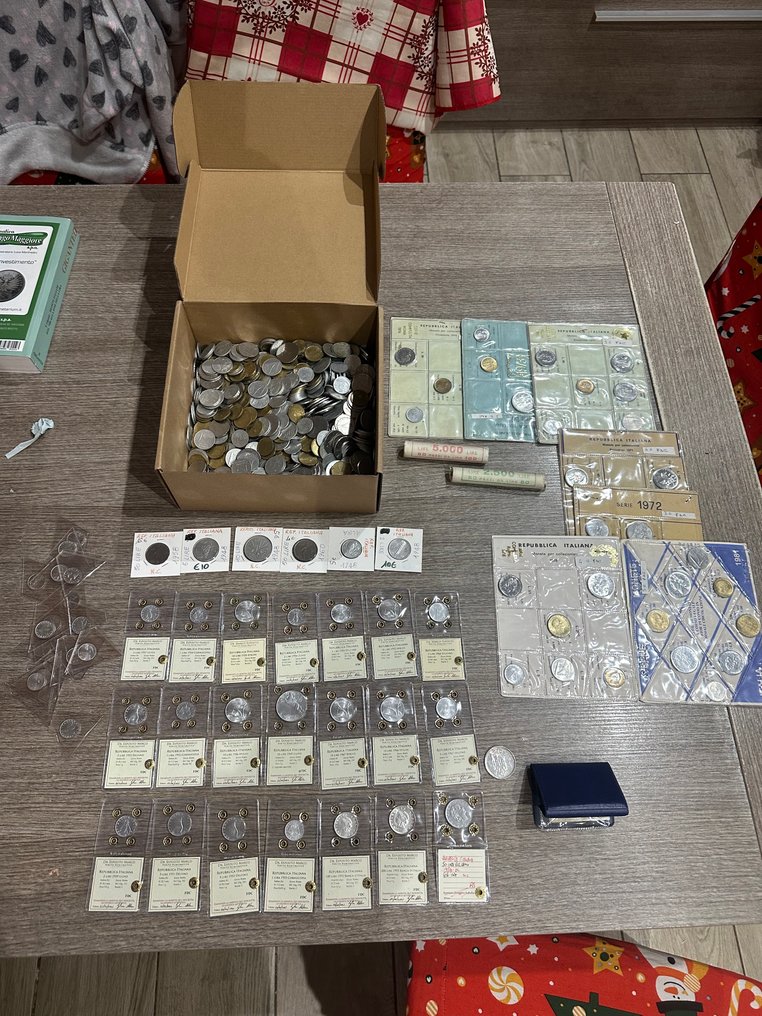 Ιταλία. Lotto monete miste / divisionali / rotolini - incluse monete con perizia (χωρίς τιμή ασφαλείας) #1.0