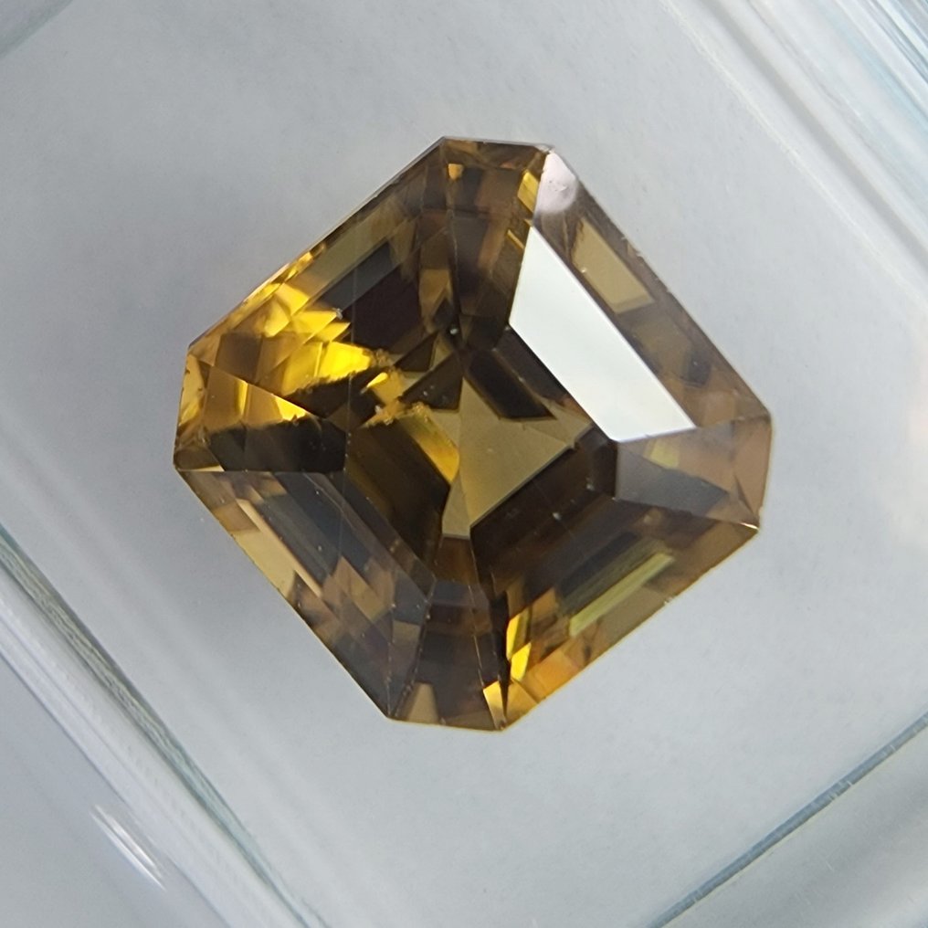 1 pcs 黄色 锆石 - 3.37 ct - 国际宝石研究院(IGI) #1.0