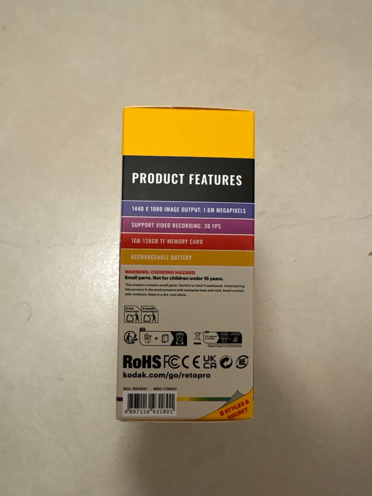 Kodak Charmera Αναλογική φωτογραφική μηχανή #3.2