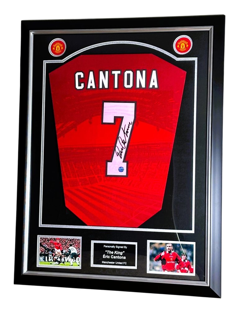 Manchester United - 歐洲足球聯盟 - Eric Cantona - 運動衫  #1.0