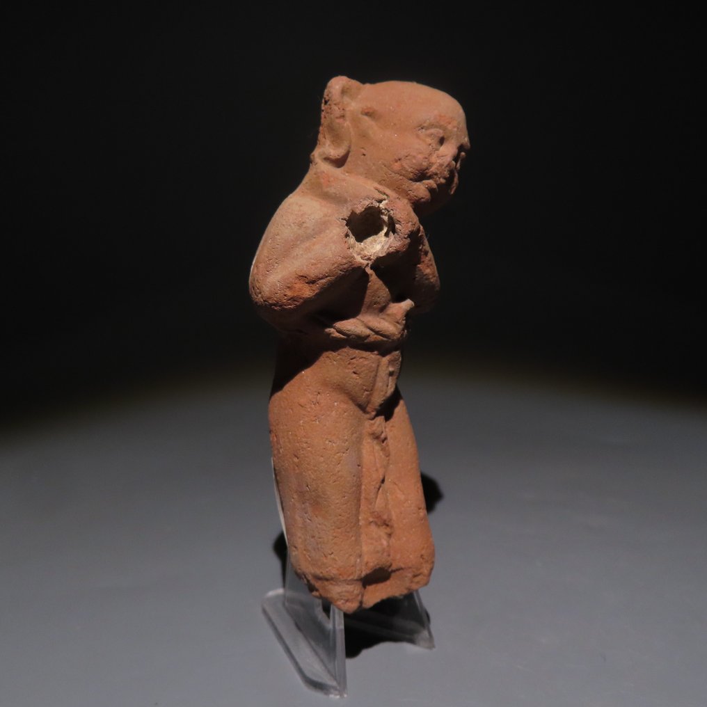 古埃及 Terracotta Hapocrates 神像。公元前3至1世纪。高8.5厘米。"Heritage Collection"。 #1.0