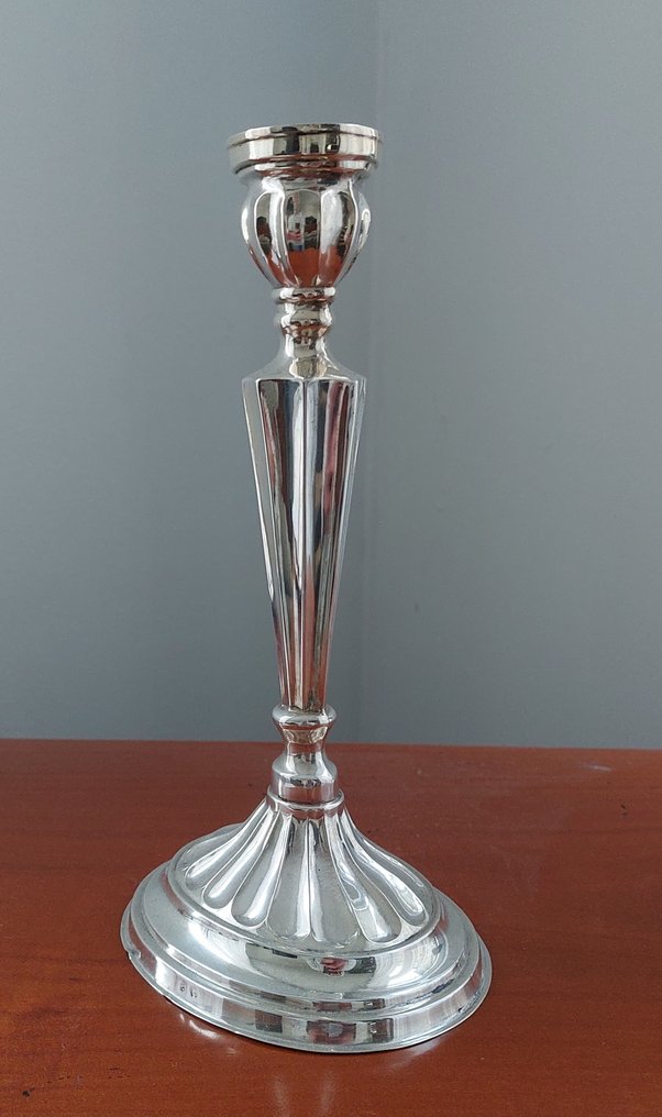 Suport lumânări subțiri - Argint 916 - Suport de lumânare din argint masiv. #2.1