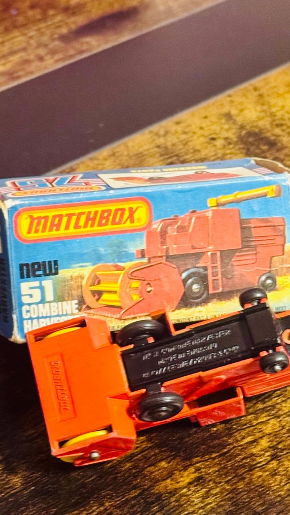 Matchbox 1:64 - Modelbil - Matchbox No.51 Combine Harvester #3.2