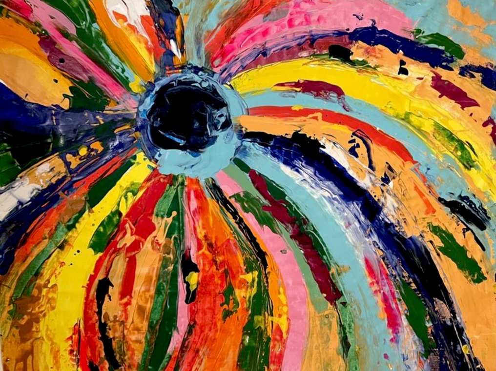 Jane Grieco - Explosión de vida - Tableau, unique, format XXL. #2.1