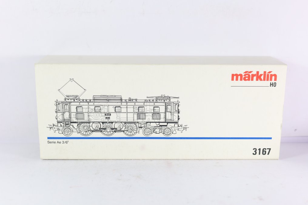 Märklin H0 - 3167 - Ηλεκτροκίνητη ατμομηχανή (1) - Serie Ae 3/6 II - SBB #1.0