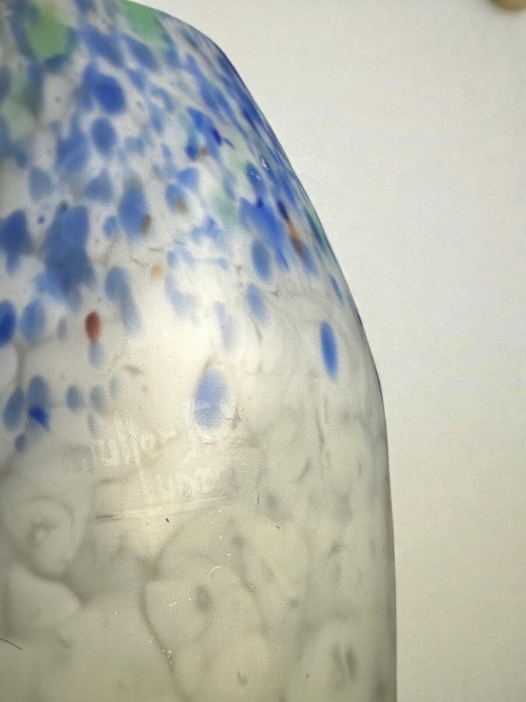 Muller Frères - Vaso  - Vetro - Art Deco #3.2