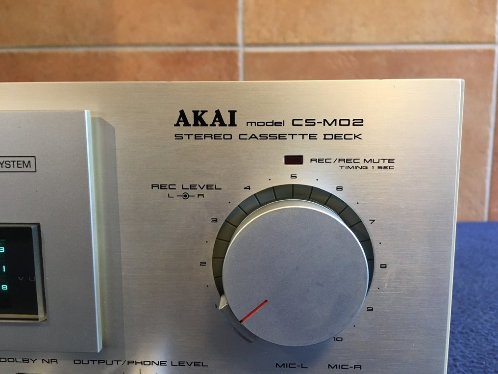 Akai - CS-M02 Lydkassettspiller #3.2