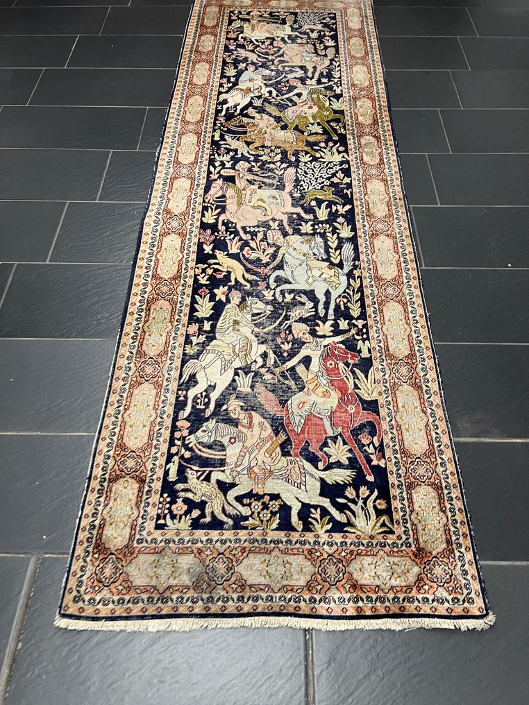 羊绒古姆丝绸 - 地毯 - 300 cm - 85 cm #1.0