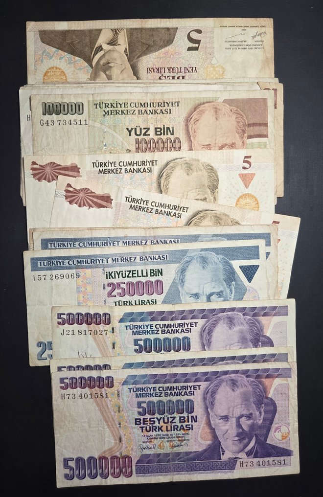 Maailma. - 120 banknotes - various dates (Ei pohjahintaa) #4.3