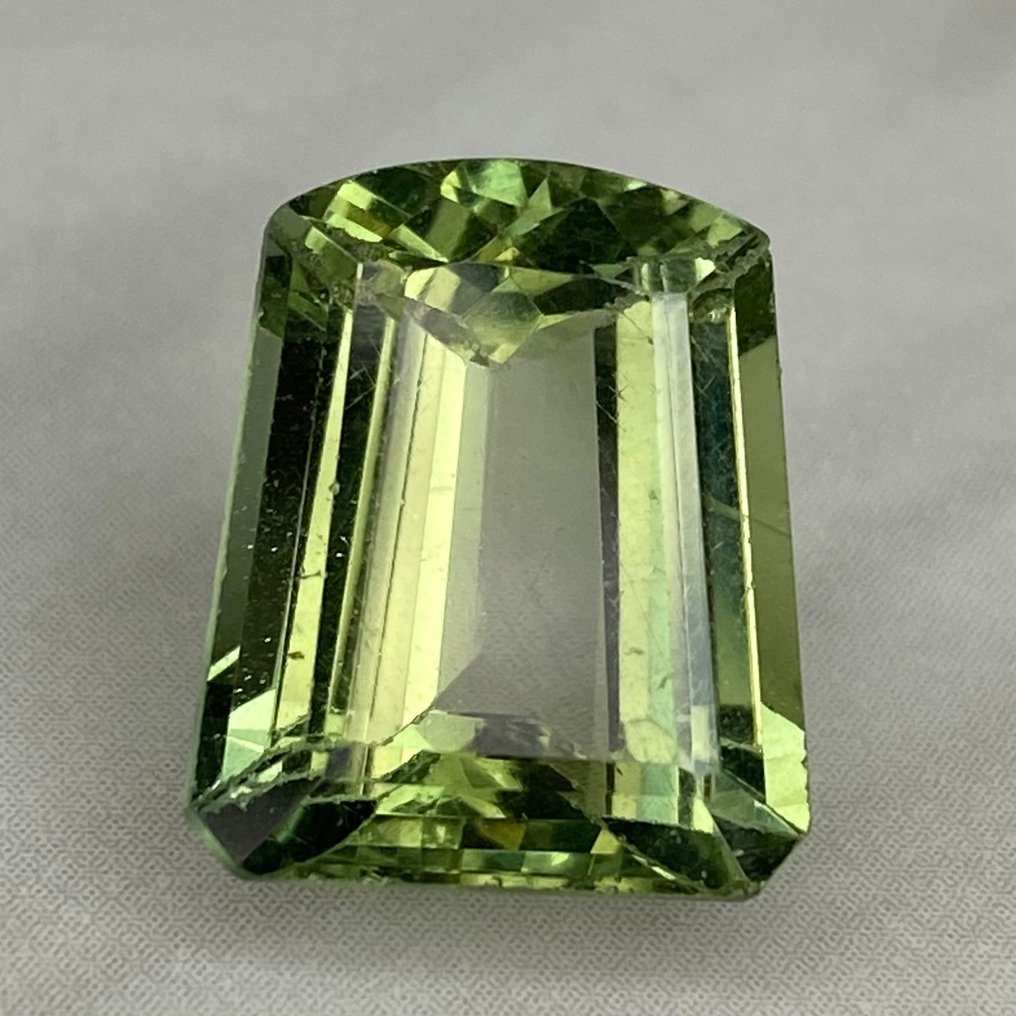 沒有保留價 綠色 磷灰石  - 9.19 ct - 國際有色寶石協會 (ICA GemLab) #1.0