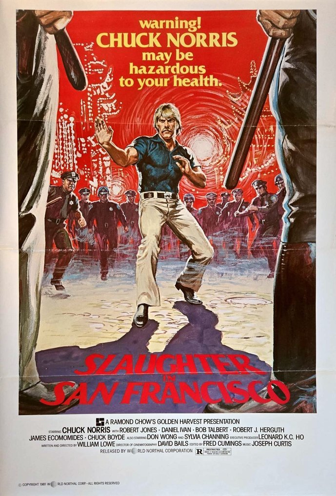 Chuck Norris - Slaughter in San Francisco - Década de 1980 #1.0
