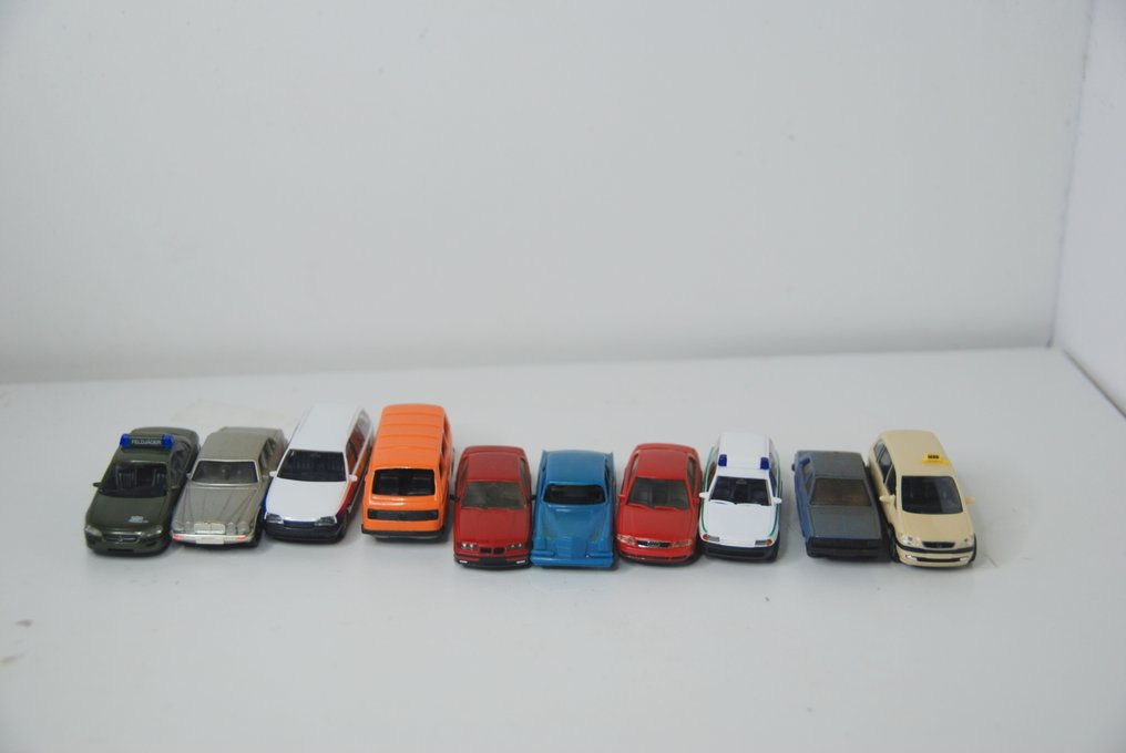1:87 - Model furgonetă  (10) - Set van 10 modelauto's #1.0