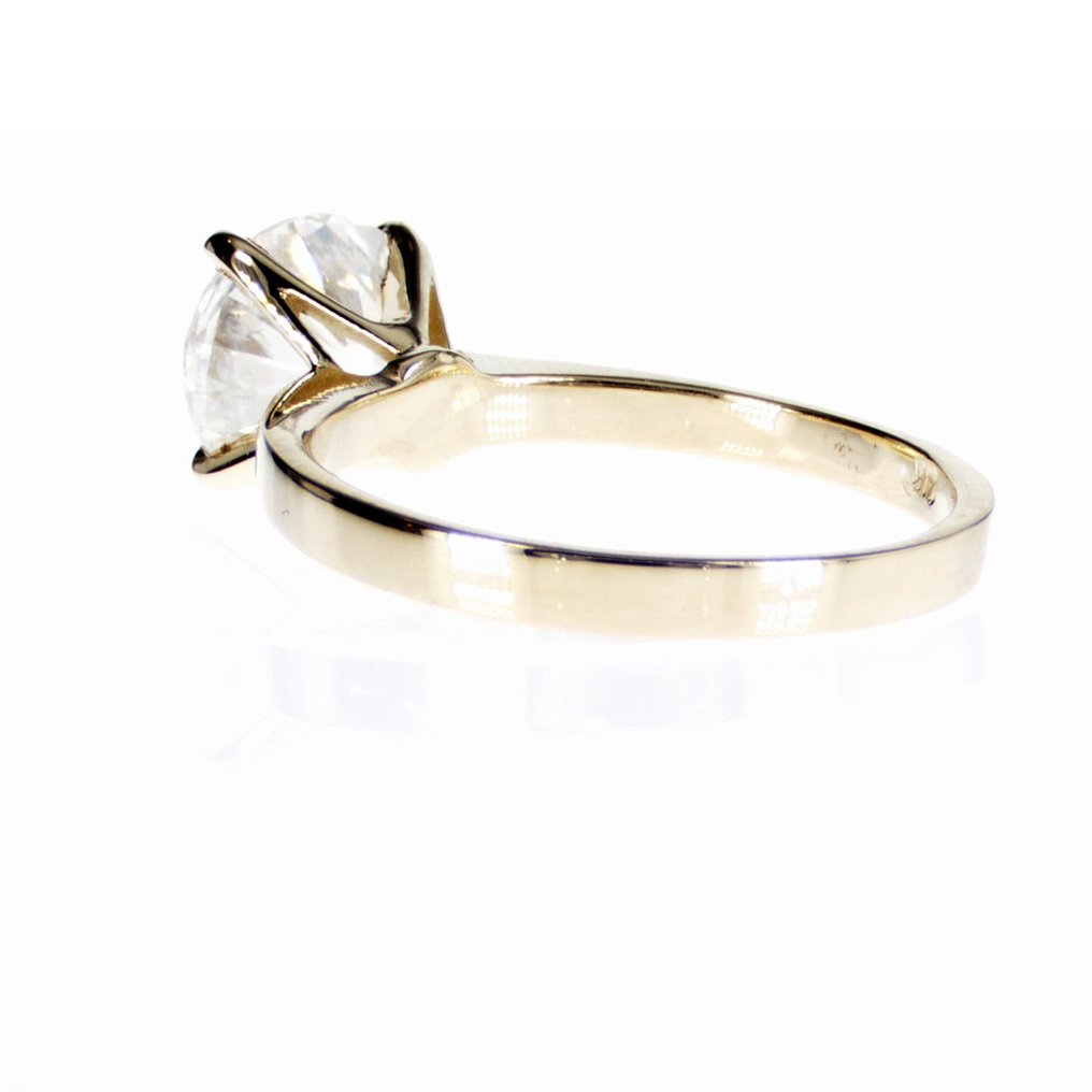 χωρίς τιμή ασφαλείας - Δαχτυλίδι αρραβώνων - 14 καράτια Κίτρινο χρυσό - 1.52ct. tw. Διαμάντι (Φυσικό) #4.3