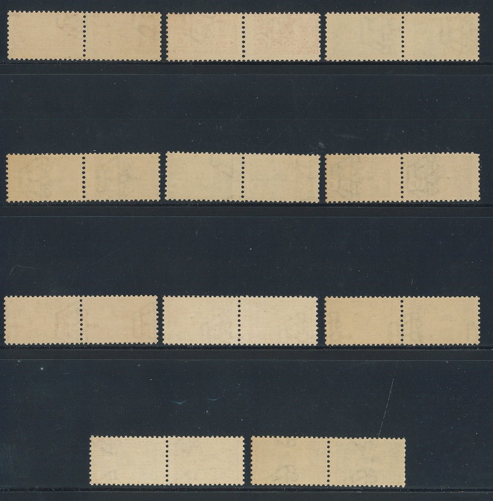 密克羅尼西亞  - Pacchi Postali，完整系列1/11，非常漂亮。 #1.0