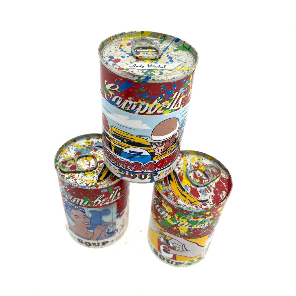 Koen Betjes (1992) - Campbell Soupcan Party (3 pieces) #4.3