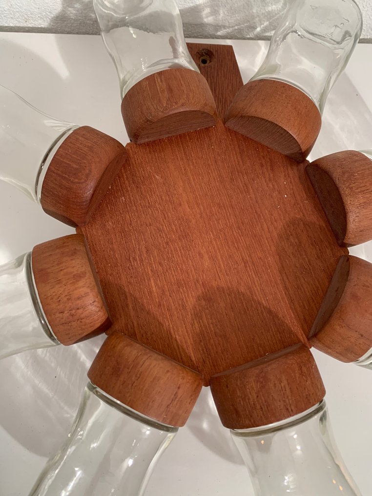 Holmegaard - Holmegaard - 香料盒 - 柚木和玻璃 - 柚木墙壁挂式 #4.3