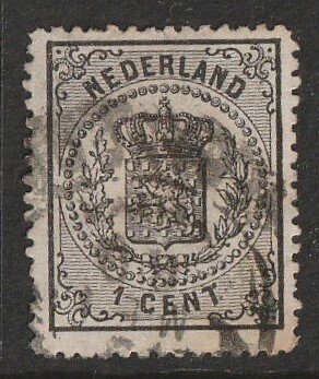 Netherlands 1864/1869 - King Willem III and heraldic seals - NVPH 4/6 en 13/18 #3.2