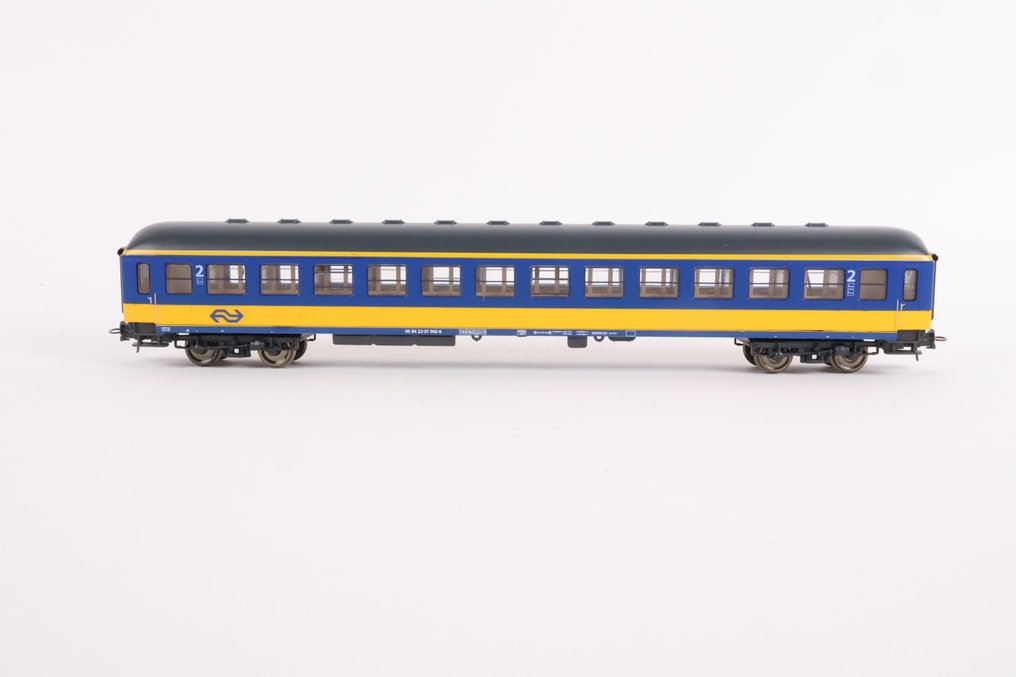 Roco H0 - 44764/5 - Carrozza passeggeri di modellini di treni (2) - Carrozze di prima e seconda classe con illuminazione interna - NS #2.1