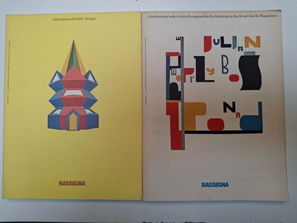 Rassegna n.10 Allestimenti & n.12 Architettura nelle riviste d'avanguardia - 1982 #1.0