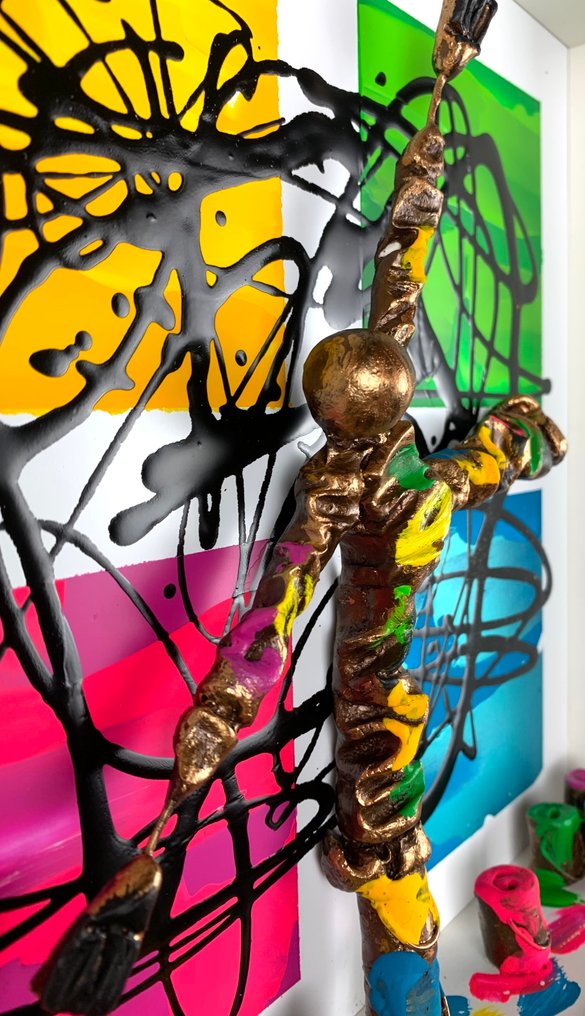 Bernard Saint-Maxent - Colors squares #3.2