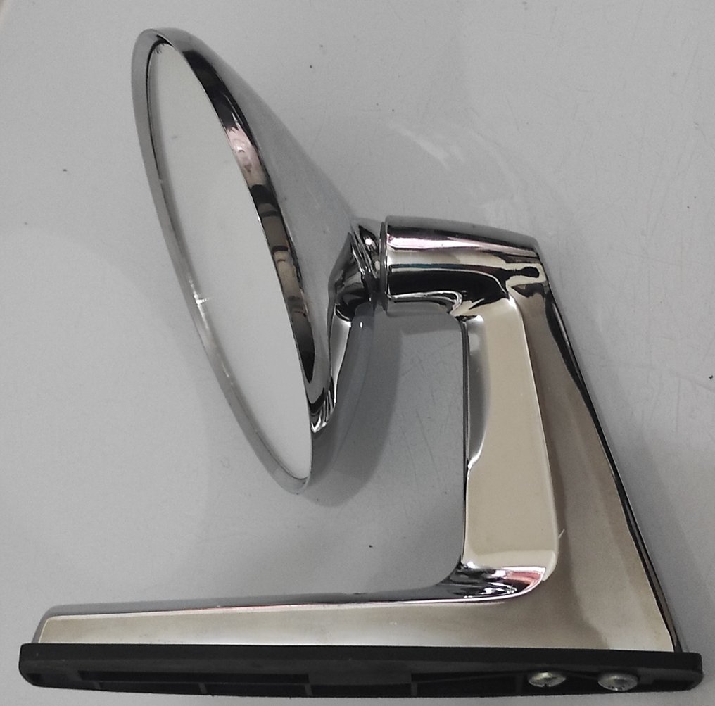 Ferrari Seitenspiegel Specchietto retrovisore - Ferrari - Specchio laterale cromato con base triangolare #1.0