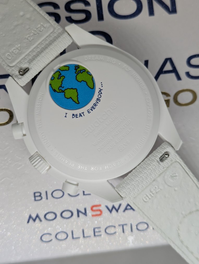 Swatch - Omega x Swatch MoonSwatch Moonshine Gold Special Dial Detail - Nincs minimálár - Uniszex - 2025 #3.2