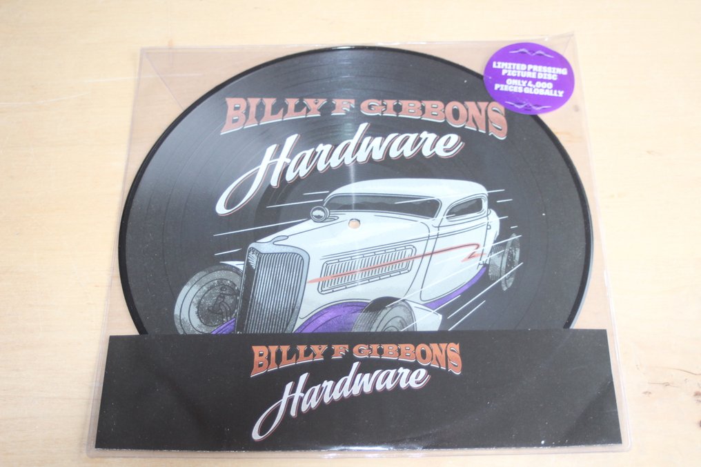 ZZ-Top - Billy F Gibbons – Hardware Picture Disc + Memorabilia Items - LP专辑(单品) - 2022 #1.0