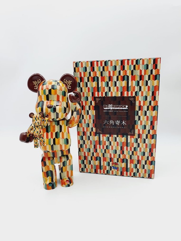 Medicom Toy - Be@rbrick 400% + 100% Rokkaku Yosegi bearbrick 2025 #3.2