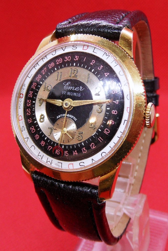 Emer - Pointer date Jumbo mod. deposè - χωρίς τιμή ασφαλείας - Άνδρες - 1950-1959  #1.0