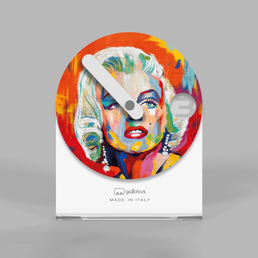 Ρολόι Mantel - Giallobus -  Μοντέρνα Πλαστικό ακρυλικό - 2025 - Κλόπι Μάρινλιν #1.0