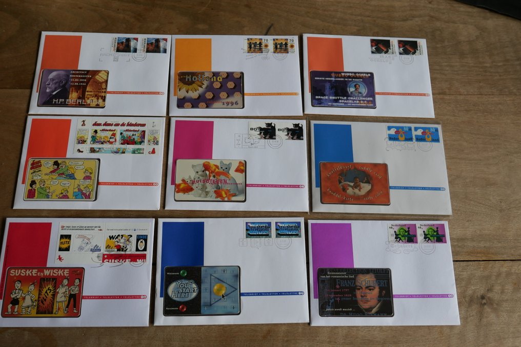Netherlands 1982/1999 - A batch of telegrams, ECU letters, etc. #4.3