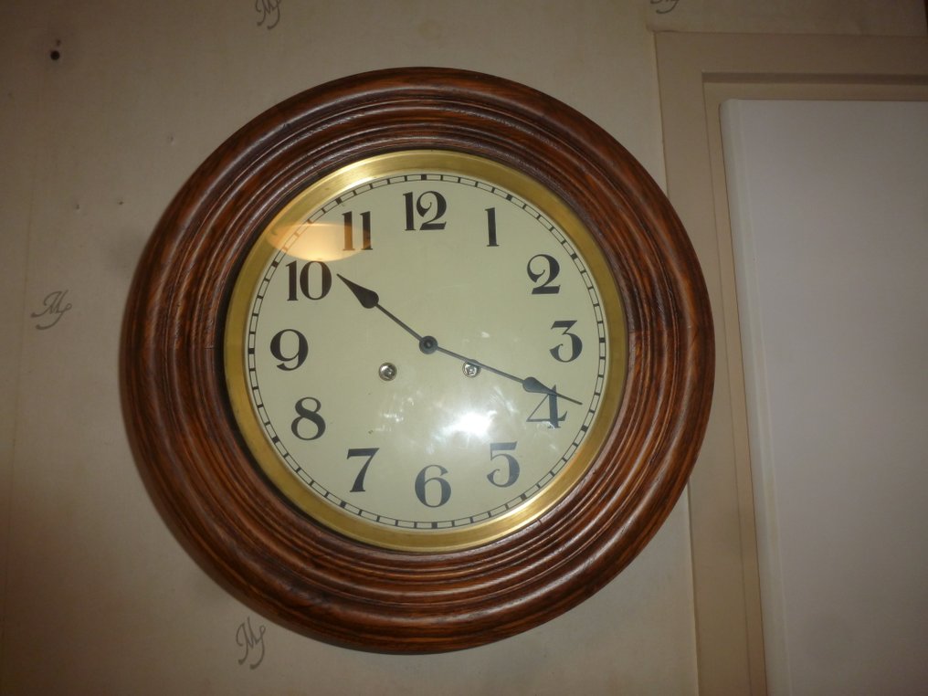 酒馆/酒吧时钟 -   - 橡木 - 1980-1990 #1.0