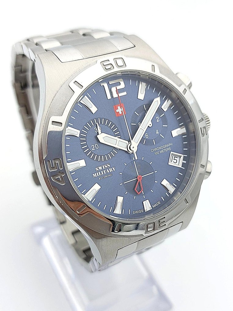 Swiss Military - Chronograph - 没有保留价 - SM34015 - 男士 - 2000-2010  #4.3