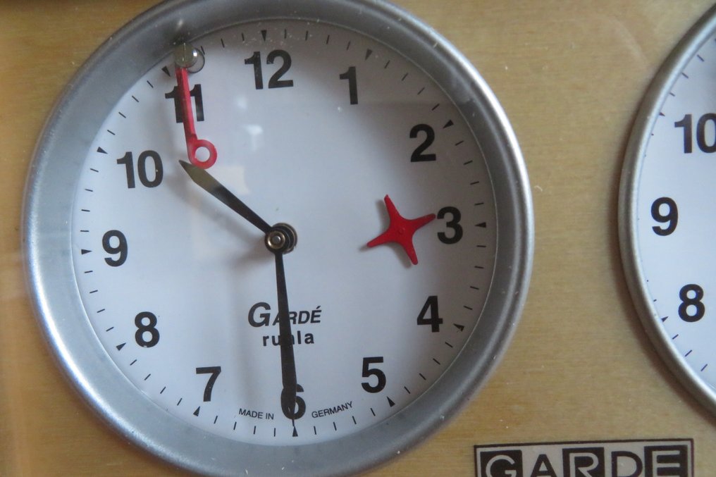 Σετ σκακιού - 1 RUHLA GARDE Chess Clock DDR (East-Germany) - Ξύλο #1.0