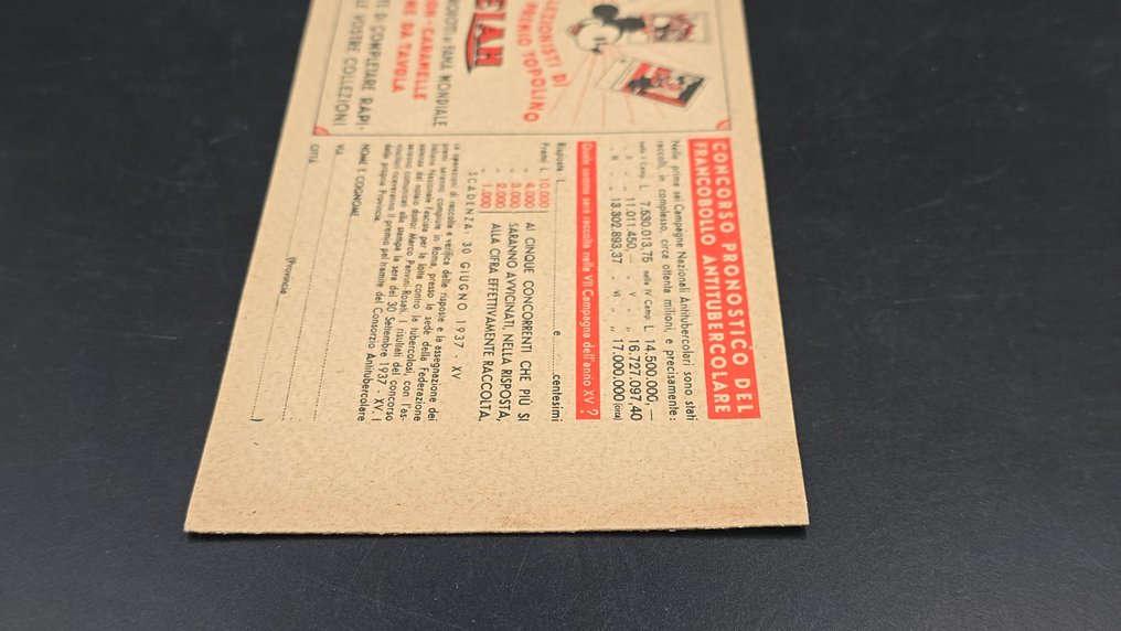 Concorso Elah  Topolino - Premio Topolino Elah - 1 Gadget - Eerste druk #4.3