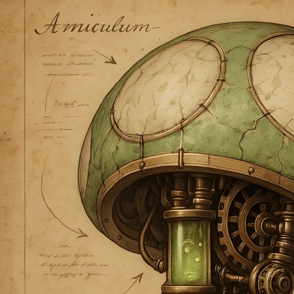 AT9 - [Canvas XL] REGENERATIO VITAE - SUPER MARIO MUSHROOM #3.2