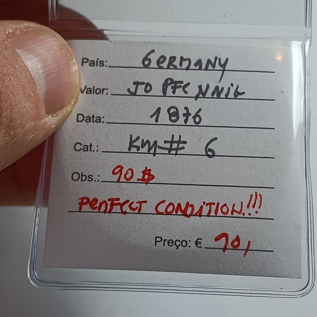 德国， 帝国 50 Pfennig 1876. Condition  (没有保留价) #2.1