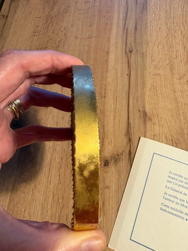 Γαλλία. Medal Mémorial du Général de Gaulle De Jaeger  (χωρίς τιμή ασφαλείας) #4.3