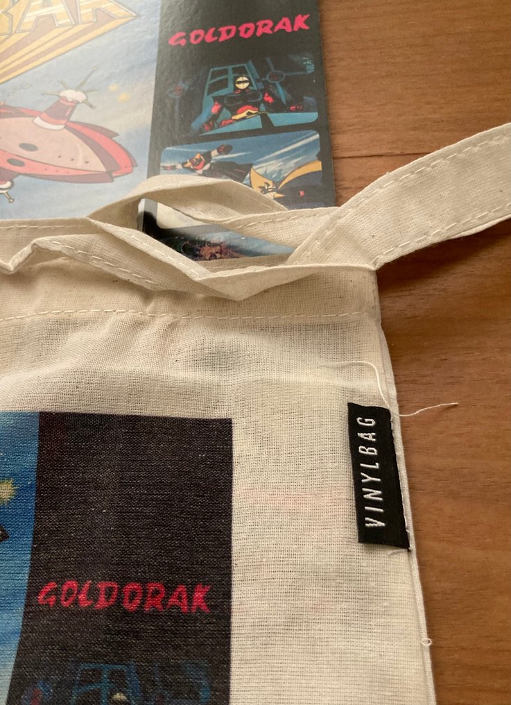 Goldorak - Limited Edition LP  with Collector Tote bag - Mint - Disque vinyle unique - 2019 #3.2