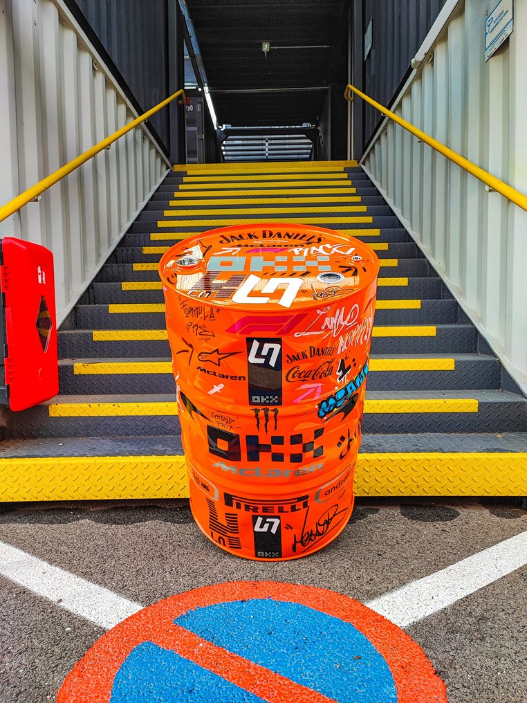 Baril Factory - Oeuvre "Lando Norris" #2.1