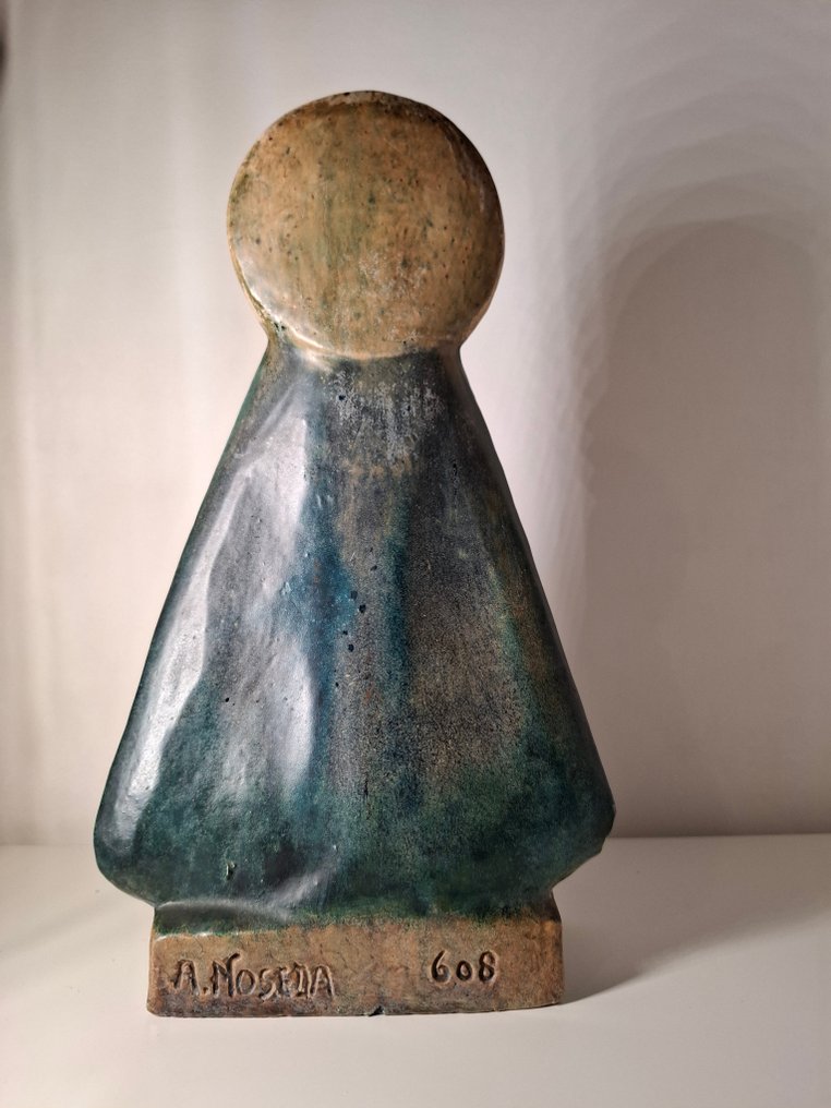 Alphons Noseda - Statua, OLV van VLAANDEREN - 36 cm - Ceramica #3.2